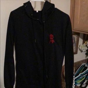 Black hoodie